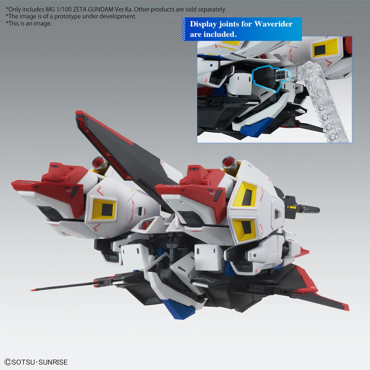 MG 1/100 ZETA GUNDAM VER.KA 12 MG 1/100 ZETA GUNDAM VER.KA – Image 12