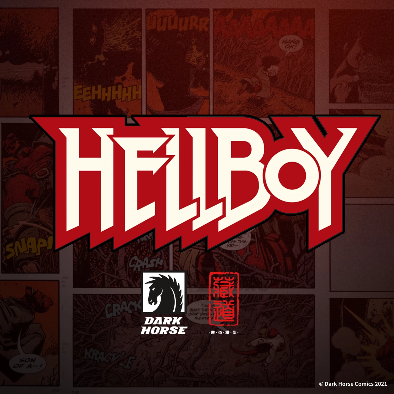 CANGDAO MODEL X BLACK HORSE : HELLBOY 10 CANGDAO MODEL X BLACK HORSE : HELLBOY – Image 10