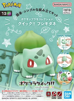 POKEMON POKE-PLA QUICK! 13 BULBIZARRE (BULBASAUR)