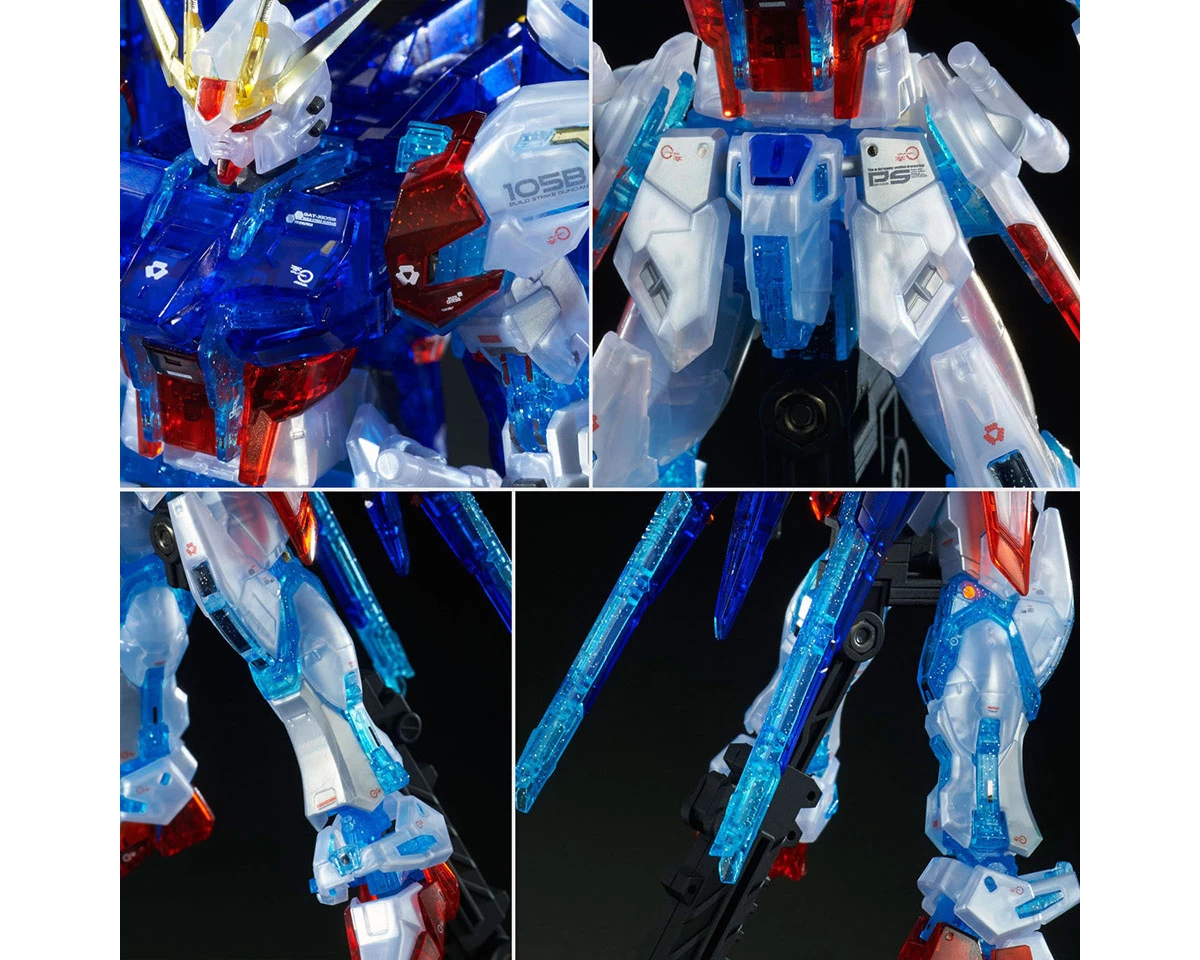 RG 1/144 BUILD STRIKE GUNDAM FULL PACKAGE CLEAR VER. – Image 4