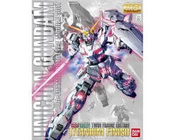 MG 1/100 UNICORN GUNDAM R/G TWIN FRAME TITANIUM FINISH