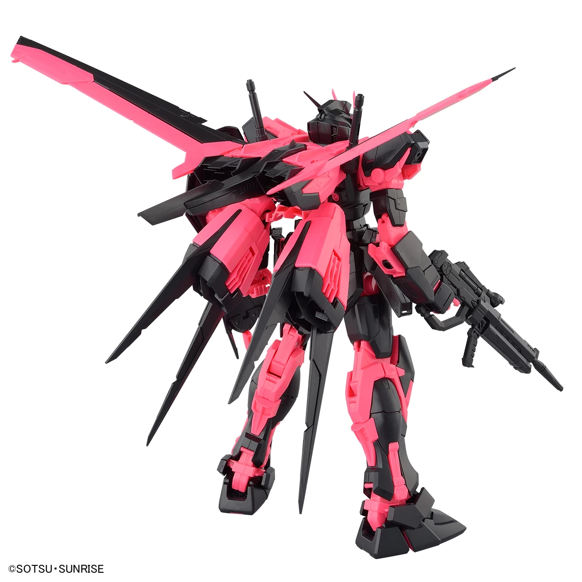MG 1/100 AILE STRIKE GUNDAM Ver.RM (Recirculation Color / Neon Pink) (GAT-X105+AQM/E-X01) – Image 7