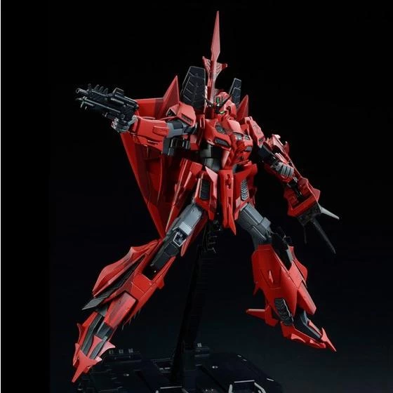 MG 1/00 MSZ-006-P2/3C ZETA GUNDAM P2/3C TYPE RED SNAKE’S – Image 5