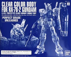 PG UNLEASHED CLEAR COLOR BODY FOR RX-78-2 GUNDAM