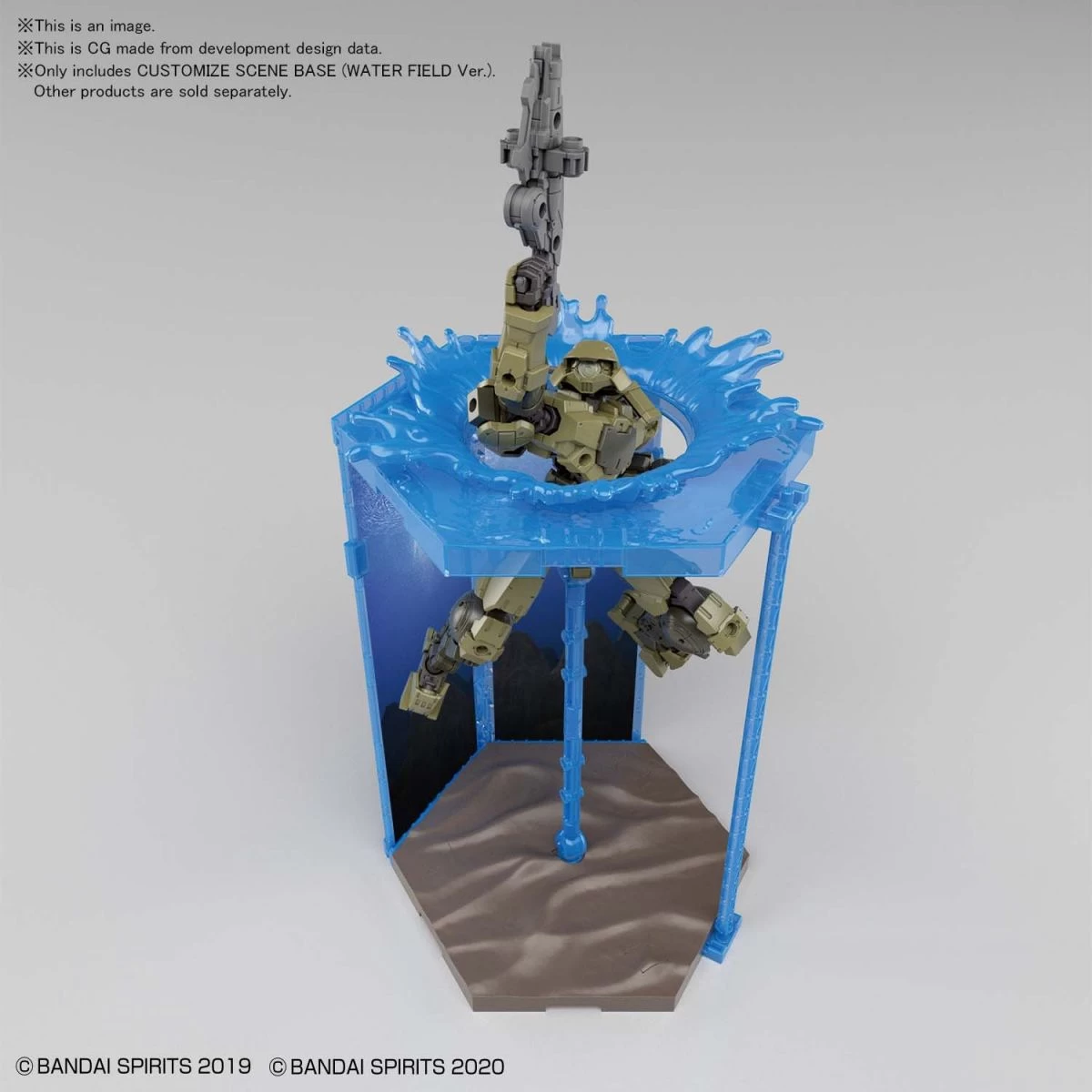 30MM CUSTOMIZE SCENE BASE 05 (ABOVE THE WATER VER.) – Image 3