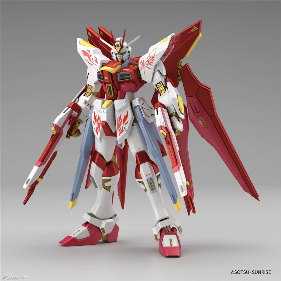 MG 1/100 STRIKE FREEDOM GUNDAM (CHINA RED VERMILLION BIRD VER.) ZHŪQUÈ 2 MG 1/100 STRIKE FREEDOM GUNDAM (CHINA RED VERMILLION BIRD VER.) ZHŪQUÈ – Image 2