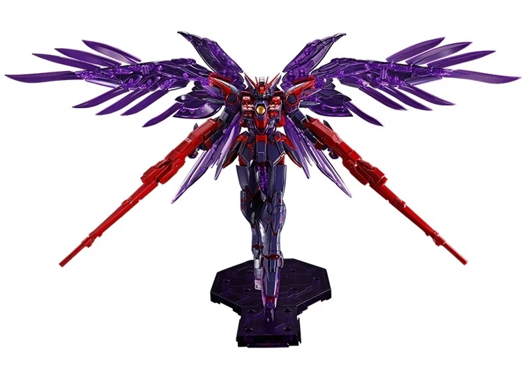 MG 1/100 Wing Gundam Zero EW Ver. Ka (Cross Contrast Color / Clear Purple) – Image 4