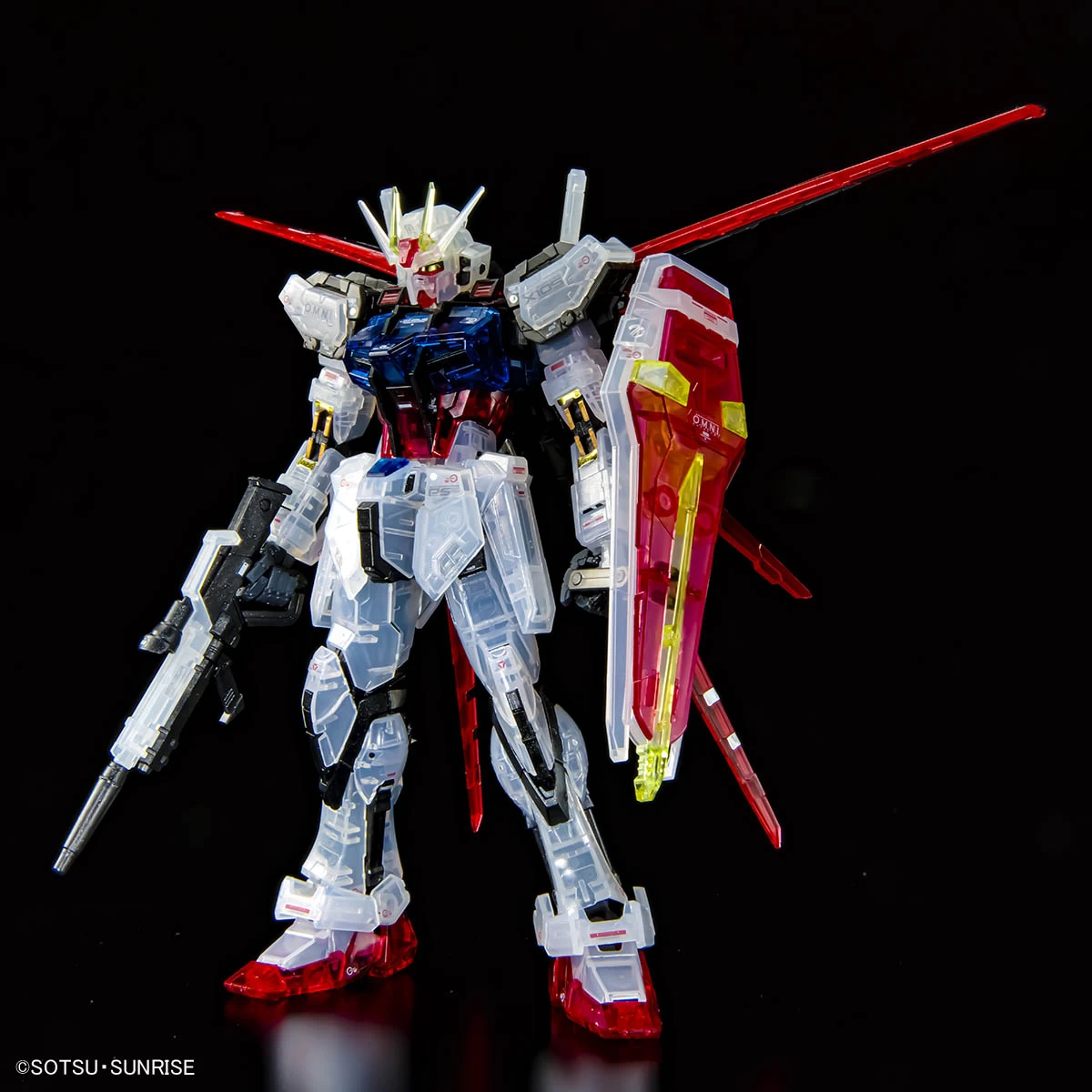 RG 1/144 AILE STRIKE GUNDAM + SKYGRASPER + SWORD / LAUNCHER CLEAR COLOR SET – Image 2