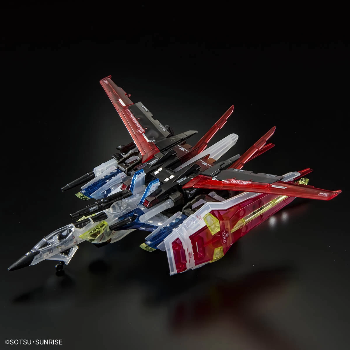 RG 1/144 AILE STRIKE GUNDAM + SKYGRASPER + SWORD / LAUNCHER CLEAR COLOR SET – Image 4